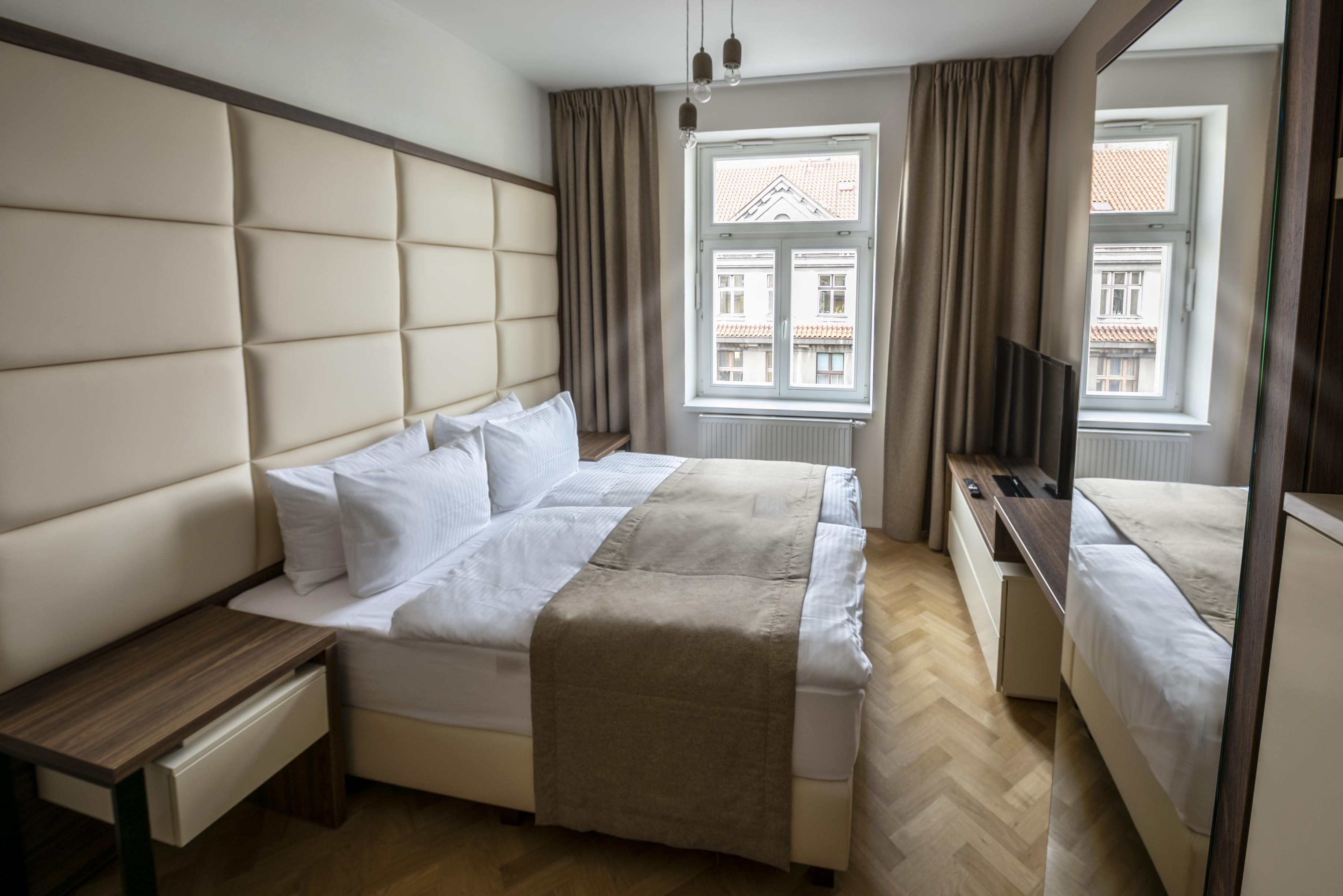 Letna Garden Suites Praha Bagian luar foto