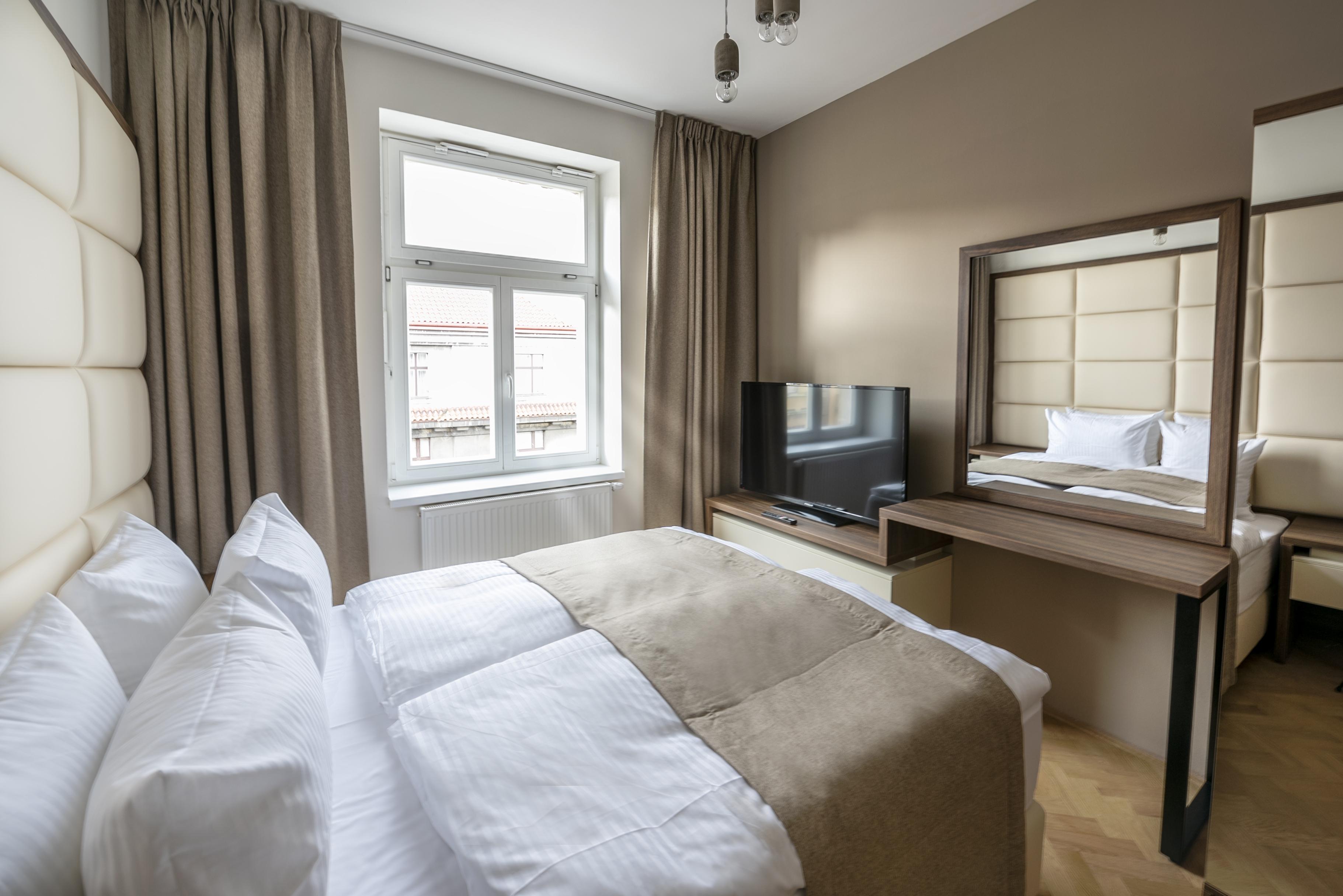 Letna Garden Suites Praha Bagian luar foto