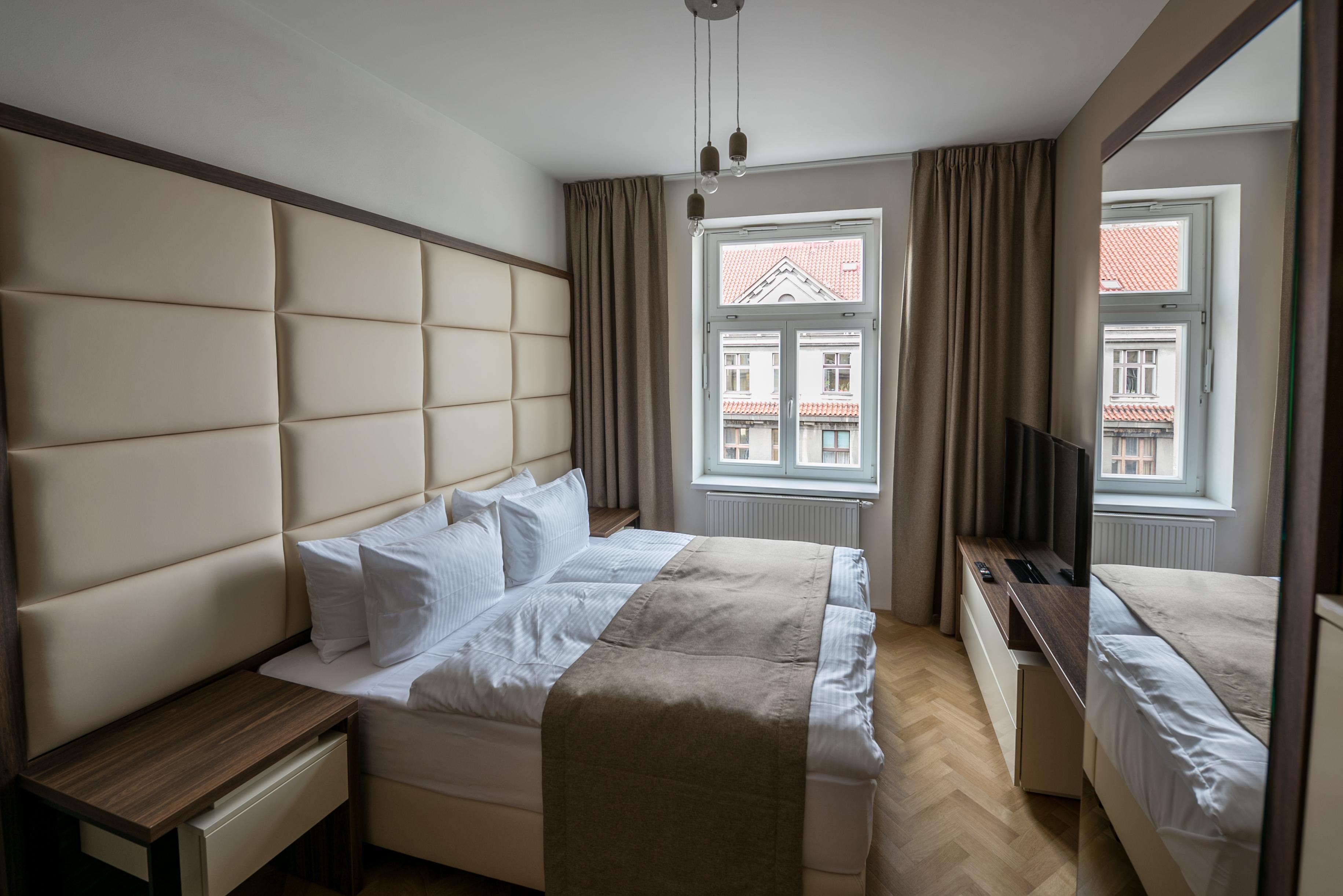 Letna Garden Suites Praha Bagian luar foto