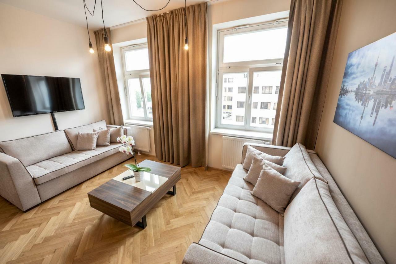 Letna Garden Suites Praha Bagian luar foto
