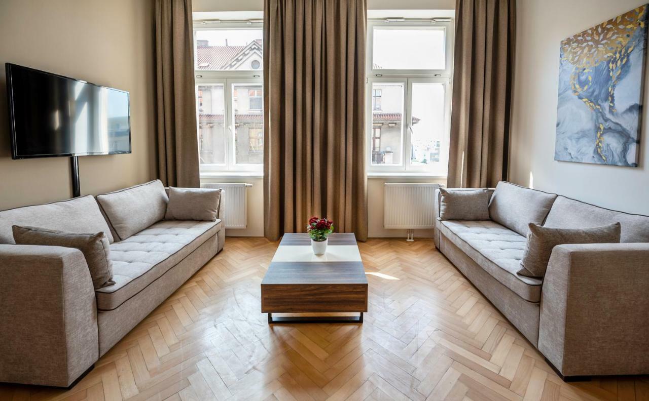 Letna Garden Suites Praha Bagian luar foto