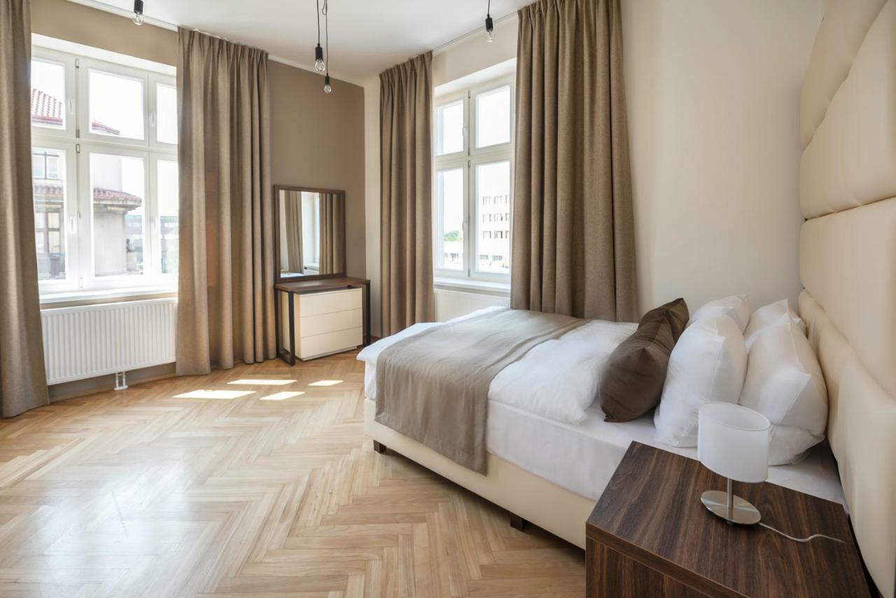 Letna Garden Suites Praha Bagian luar foto