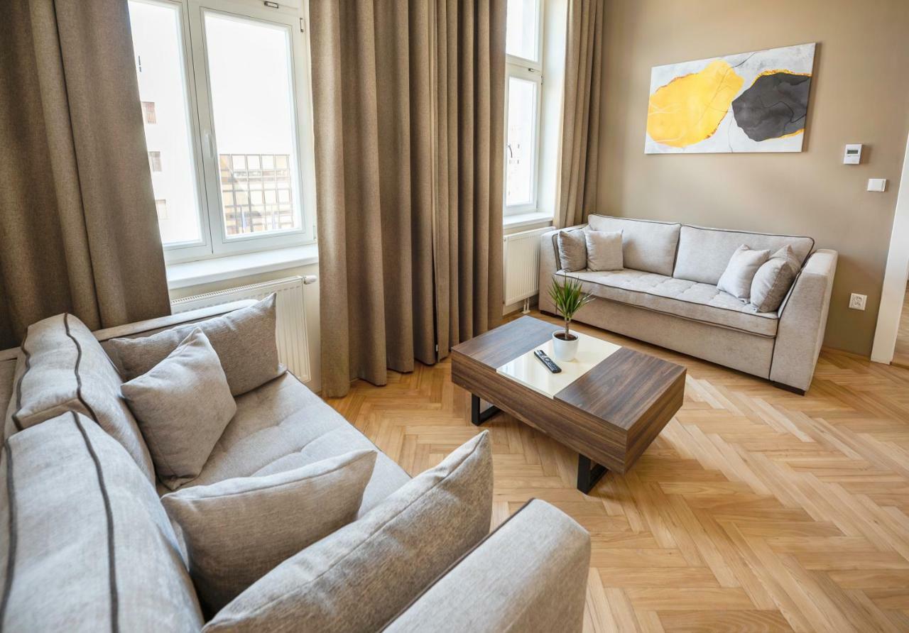 Letna Garden Suites Praha Bagian luar foto
