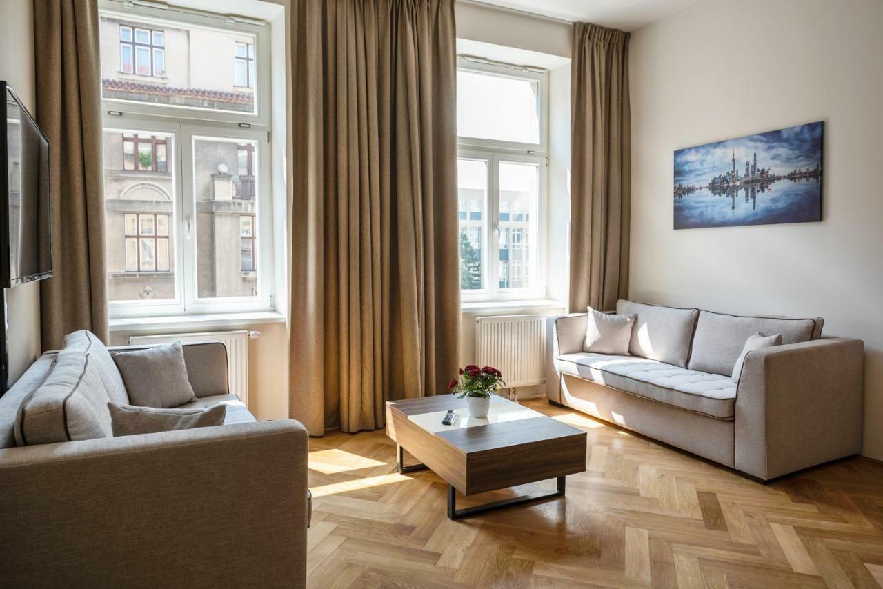 Letna Garden Suites Praha Bagian luar foto